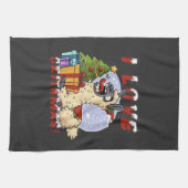 I LIEBE CRITHMAS Llama Geschirrtuch (Horizontal)