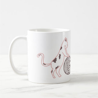 I Liebe Crochet - Katzen und Garne Kaffeetasse