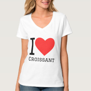I Liebe Croissants T-Shirt
