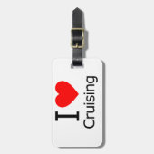 I Liebe Cruise Gepäckanhänger (Vorderseite vertikal)