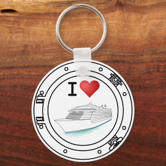 I Liebe Cruise Schlüsselanhänger (Vorderseite)