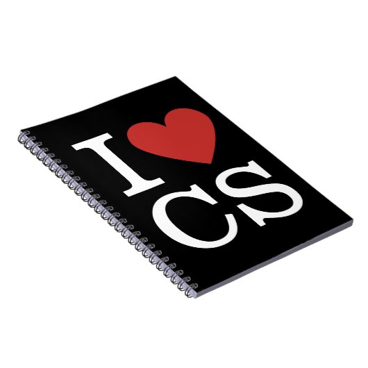 I ❤️ Liebe CS - Kundenservice - Notizblock (Rechte Seite)