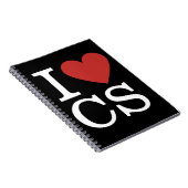 I ❤️ Liebe CS - NOTEBOOK FÜR DEN Kundenservice Notizblock (Rechte Seite)