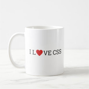 I Liebe CSS-Tasse Kaffeetasse