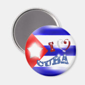 I Liebe Cuba Magnet (Vorderseite/Rückseite)