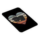 I Liebe Cuban Bongo Drums Magnet (Rechte Seite)