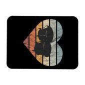 I Liebe Cuban Bongo Drums Magnet (Horizontal)
