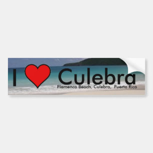 I Liebe Culebra Island, PR-Aufkleber Autoaufkleber