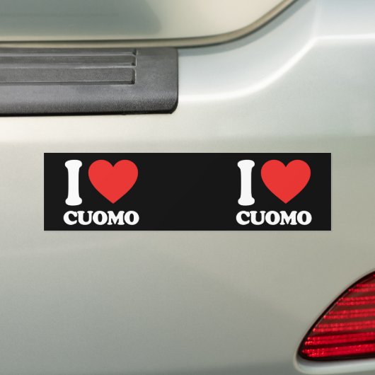 I Liebe Cuomo Autoaufkleber (Auf Auto)