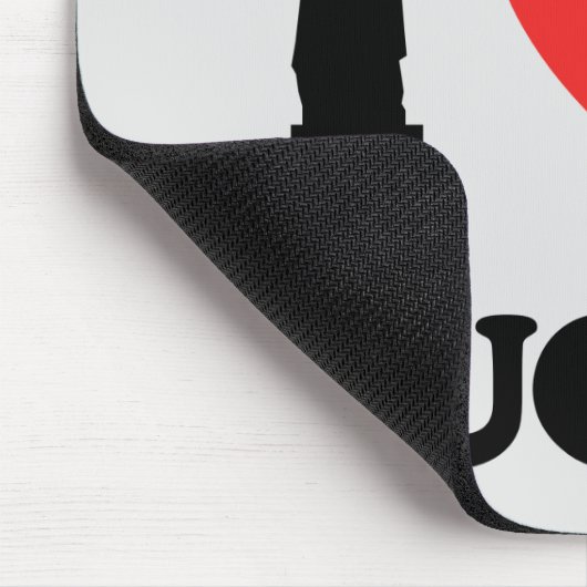 I Liebe Cuomo | Freiheitsstatue Mousepad (Ecke)