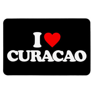 I LIEBE CURAÇAO MAGNET