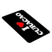 I LIEBE CURACAO MAGNET (Rechte Seite)