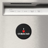 I Liebe Curacao Magnet (In Situ (Geschirrspüler))