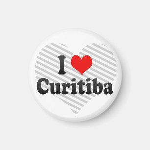 I Liebe Curitiba, Brasilien Magnet