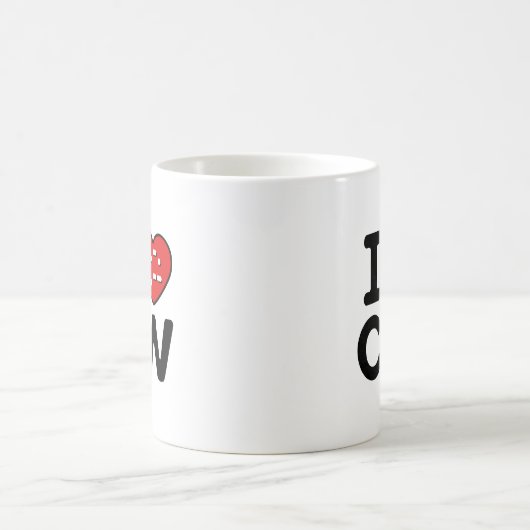 I Liebe CW - Morse Code Enthusiasten Kaffeetasse (Mittel)