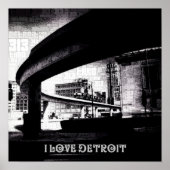 I Liebe D - People Mover & City Poster (Vorne)