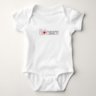 I Liebe Daddy Baby Strampler