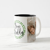 I Liebe Daddy Custom Foto Tasse (VorderseiteRechts)