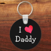I Liebe Daddy Schlüsselanhänger (Vorderseite)
