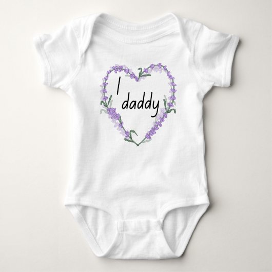 i Liebe Daddy T - Shirt (Vorderseite)