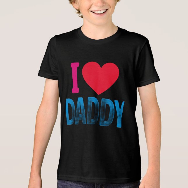 "I LIEBE DADDY" TSHIRT (Vorderseite)
