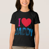 "I LIEBE DADDY" TSHIRT (Vorderseite)