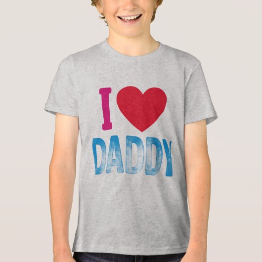 "I LIEBE DADDY" TSHIRT (Vorderseite)