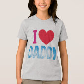 "I LIEBE DADDY" TSHIRT (Vorderseite)