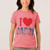 "I LIEBE DADDY" TSHIRT (Vorderseite)