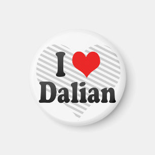 I Liebe Dalian, China. Wo Ai Dalian, China Magnet