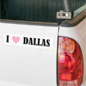 I Liebe-Dallas-Autoaufkleber Autoaufkleber (Auf Lkw)
