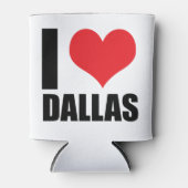 I Liebe Dallas Dosenkühler (Vorderseite)