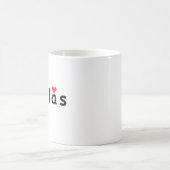 I Liebe Dallas Kaffeetasse (Mittel)