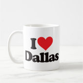 I Liebe Dallas Kaffeetasse (Links)