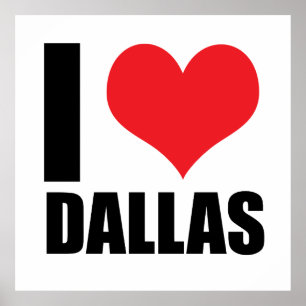 I Liebe Dallas Poster