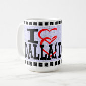 I Liebe Dallas - Tasse (Vorderseite Links)