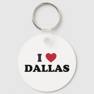 I Liebe Dallas Texas Schlüsselanhänger