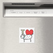 I LIEBE DALMATINER MAGNET (In Situ (Geschirrspüler))