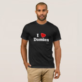 I Liebe Damien T-Shirt (Vorne ganz)