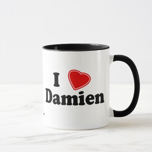 I Liebe Damien Tasse (Rechts)