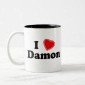 I Liebe Damon Zweifarbige Tasse (Links)