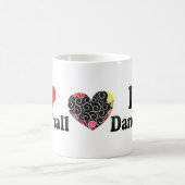 I Liebe Dancehall Kaffeetasse (Mittel)