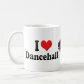 I Liebe Dancehall Kaffeetasse (Links)