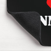 I Liebe Dänemark Mousepad (Ecke)
