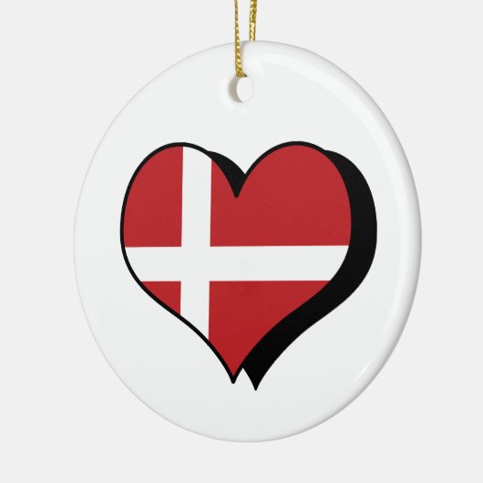 I Liebe Dänemark Ornament (Links)