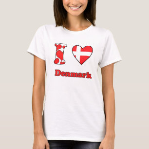 I Liebe Dänemark T-Shirt