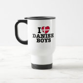 I Liebe Danish Boys Reisebecher (Links)