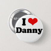 I Liebe Danny Gokey Button (Vorne & Hinten)