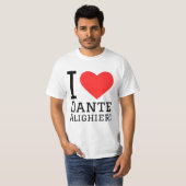 I Liebe dante Alighieri T-Shirt (Vorne ganz)