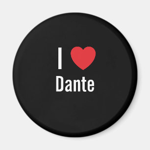 I Liebe Dante Magnet